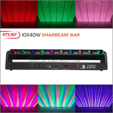 ETY-157 10X40W SHARBEAM BAR