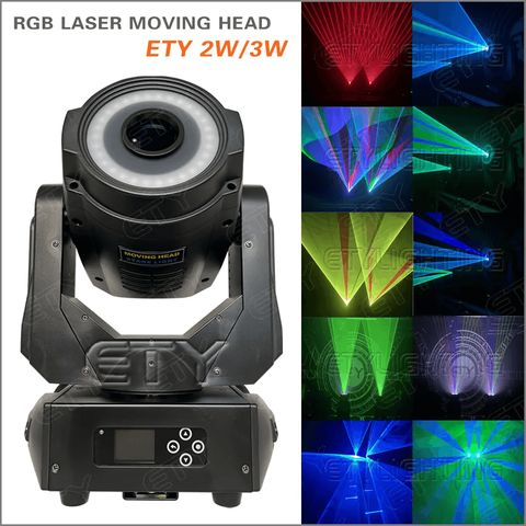 ETY-402 2W/3W LASER MOVING HEAD LIGHT