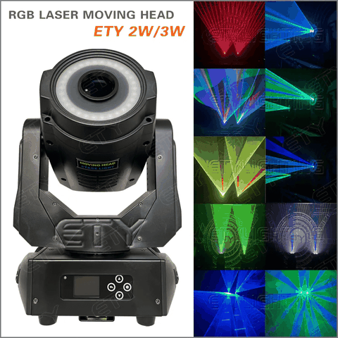 ETY-402 2W/3W LASER MOVING HEAD LIGHT
