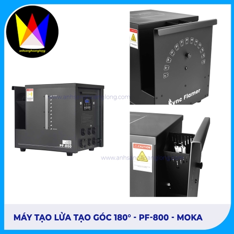 Máy Tạo Lửa Góc 180° - PF-800 - Moka