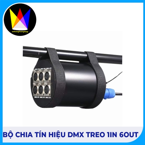 Bộ Chia Tín Hiệu dmx Treo 1in 6out