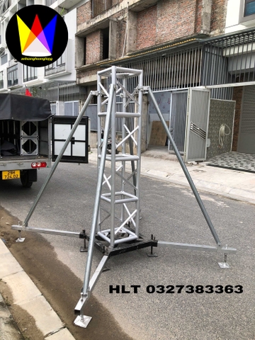 Bộ Chân Đế Bắt Truss Nhôm Tiếp Diện 400x400