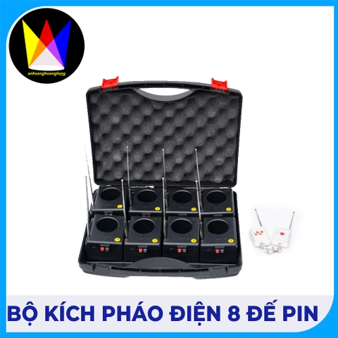 Bộ Kích Pháo Điện 8 Đế Pin Con Thỏ