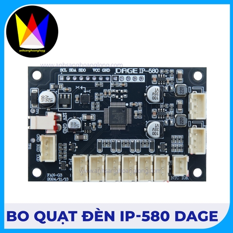 Bo Quạt Đèn IP-580 DAGE – Phụ Kiện Thay Thế Chính Hãng