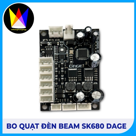 Bo Quạt Đèn Beam SK-680 DAGE