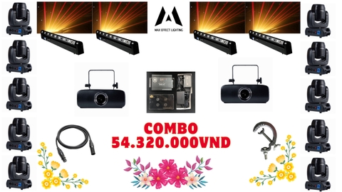 Cấu Hình Đèn Kraoke Đám Cưới 54.320.000VND