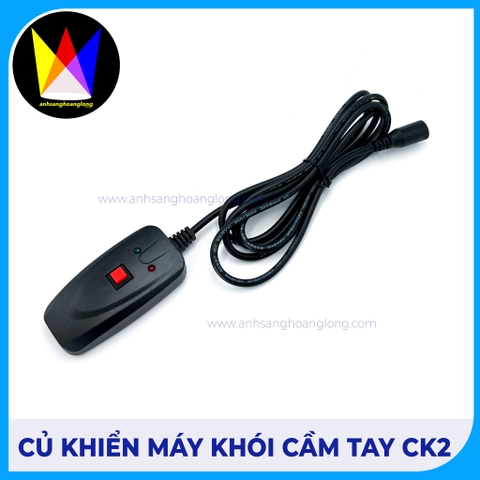 Củ Khiển Máy Tạo Khói Cầm Tay CK2