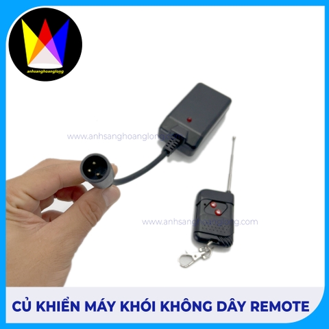 Củ Khiển Máy Khói Không Dây Remote – Phụ Kiện Điều Khiển Từ Xa Cho Máy Phun Khói