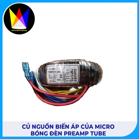Củ Nguồn Biến Áp Của Micro Bóng Đèn Preamp Tube