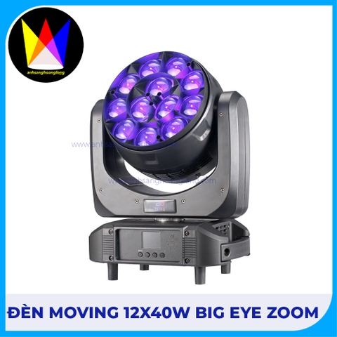 Đèn Moving 12x40W Big Eye Zoom