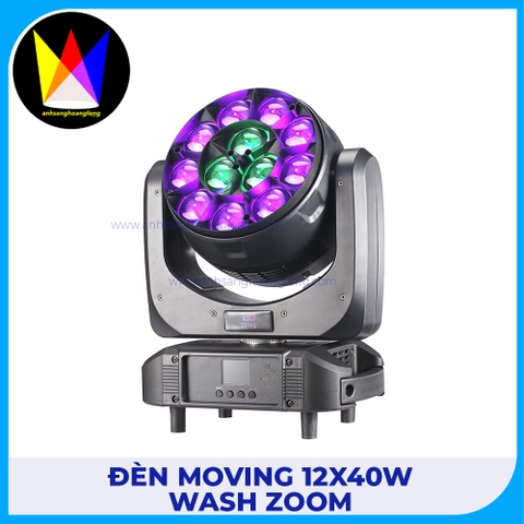 Đèn Moving 12x40W WASH Zoom