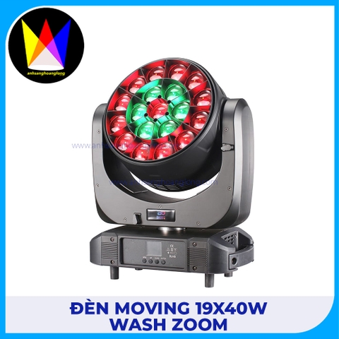 Đèn Moving 19x40W WASH Zoom