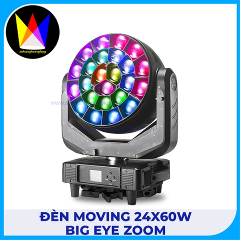 Đèn Moving 24x60W Big Eye Zoom