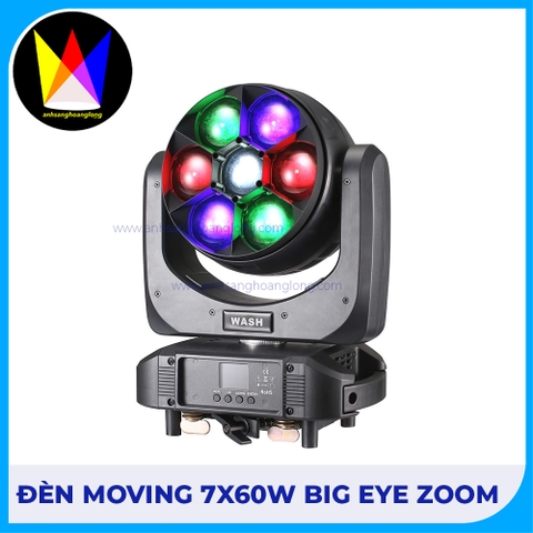 Đèn Moving 7x60W Big Eye Zoom