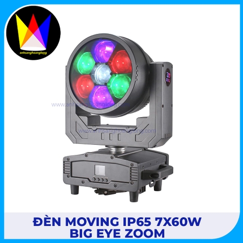 Đèn Moving IP65 7x60W Big Eye Zoom