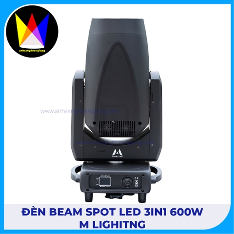 Đèn Beam Led Spot 3in1 - Mã SL-600W - M Lighitng