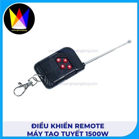 Điều Khiển Remote Máy Tạo Tuyết 1500W - Phụ Kiện Thay Thế Chính Hãng