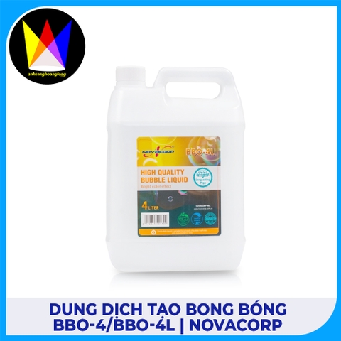Dung Dịch Tạo Bong Bóng BBO-4/BBO-4L | Novacorp