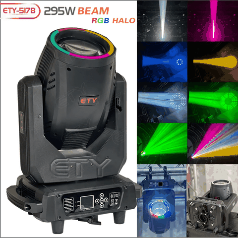 ETY-517B 295W BEAM+RGB HALO