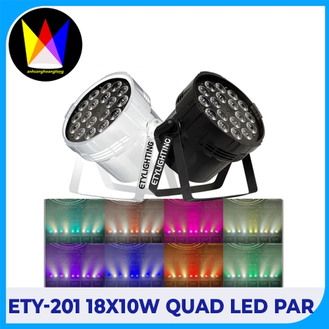 ETY-201 18X10W QUAD LED PAR