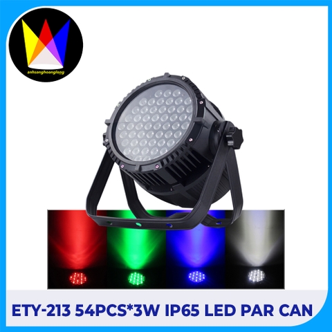 ETY-213 54PCS*3W IP65 LED PAR Can