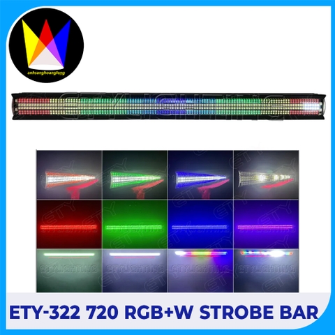 ETY-322 720 RGB+W STROBE BAR