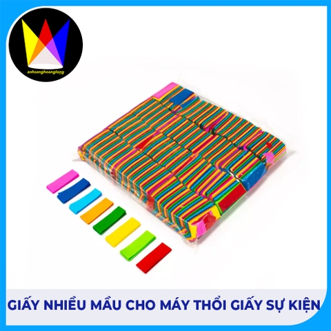 Giấy Nhiều Mầu Cho Máy Thổi Giấy Sự Kiện