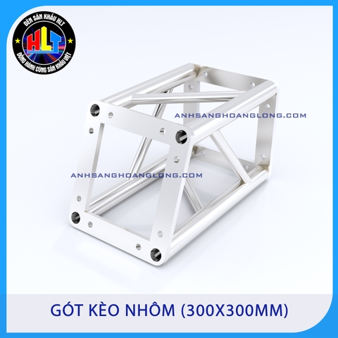 Gót Kèo Nhôm 300X300mm Bích Hộp