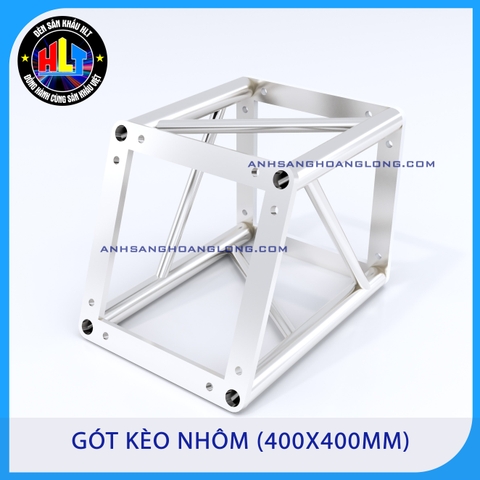 Gót Kèo Nhôm 400X400mm Bích Hộp