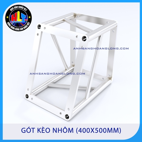 Gót Kèo Nhôm 400X500mm Bích Hộp