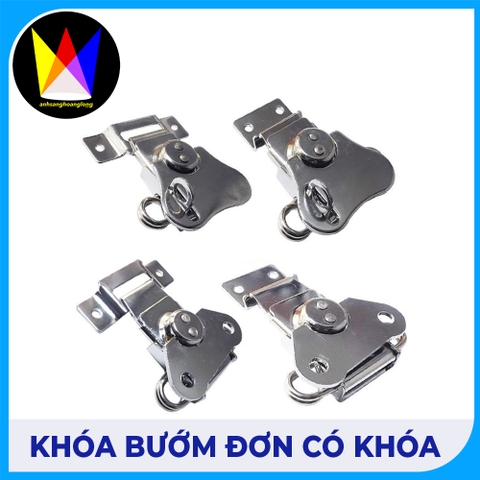 Khóa Bướm Đơn Có Khóa