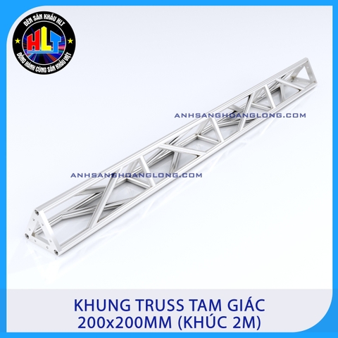Khung Truss Nhôm Tam Giác 200x200 Khúc 2M