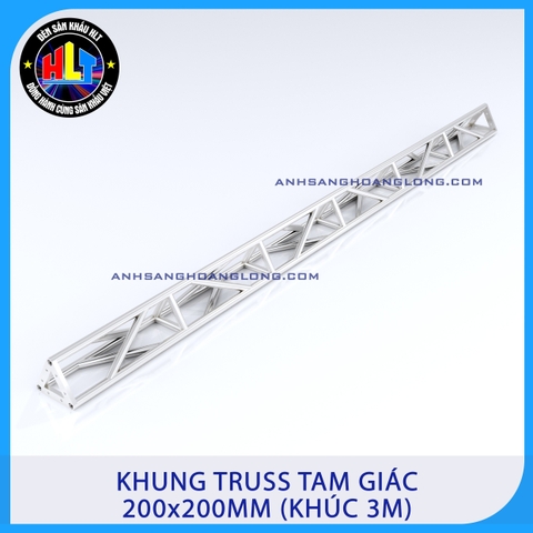 Khung Truss Nhôm Tam Giác 200x200 Khúc 3M