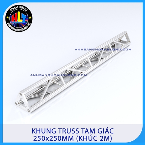 Khung Truss Nhôm Tam Giác 250x250 Khúc 2M