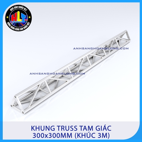 Khung Truss Nhôm Tam Giác 300x300 Khúc 3M