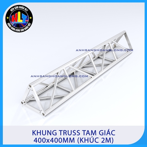 Khung Truss Nhôm Tam Giác 400x400 Khúc 2M