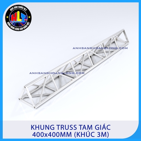 Khung Truss Nhôm Tam Giác 400x400 Khúc 3M