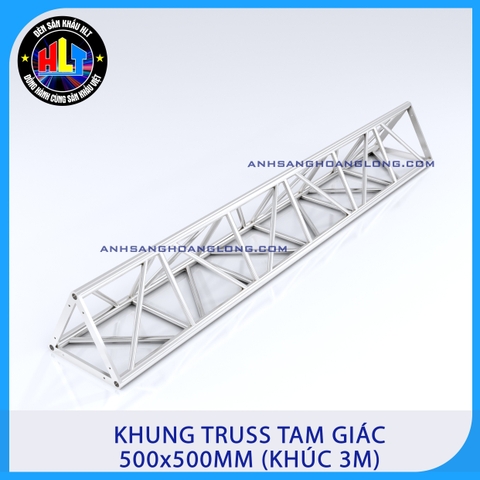 Khung Truss Nhôm Tam Giác 500x500 Khúc 3M