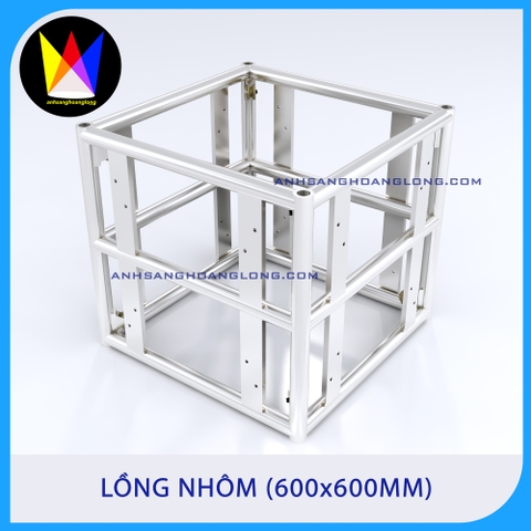 Lồng Trượt Bánh Xe 600x600MM L6x6