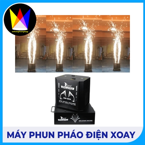 Máy Phun Pháo Điện Xoay