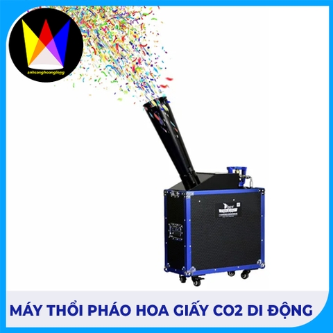 Máy thổi pháo hoa giấy CO2 di động
