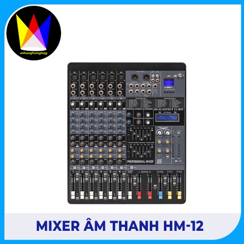 Mixer Âm Thanh HM-12