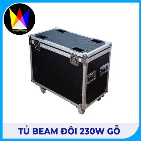 Tủ Beam Đôi 230w Gỗ
