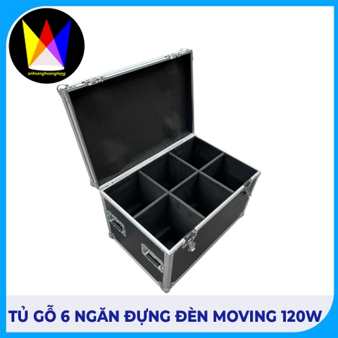 Tủ Gỗ 6 Ngăn Đựng Đèn Moving 120w