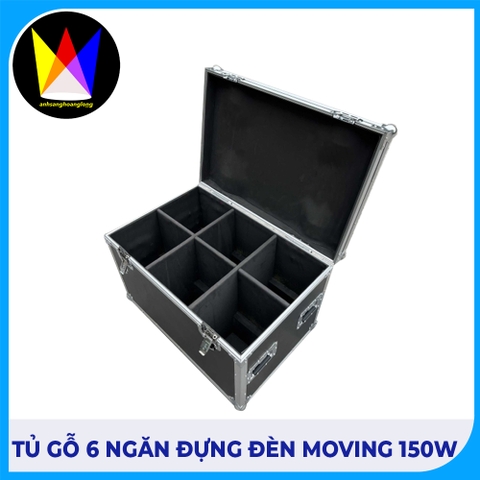 Tủ Gỗ 6 Ngăn Đựng Đèn Moving 150w