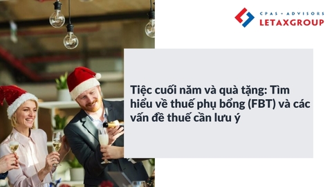 Tiệc Cuối Năm và Quà Tặng: Thuế Phụ Bổng (FBT) và Các Vấn Đề về Thuế