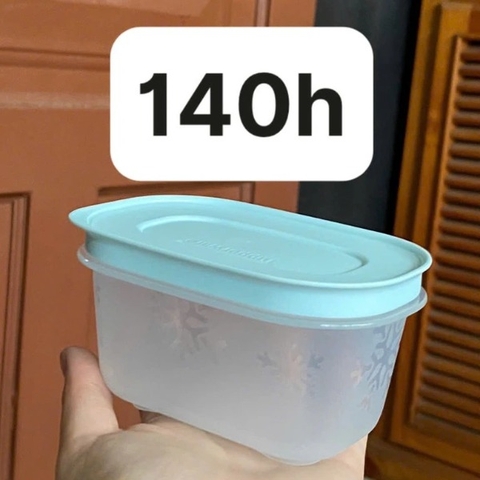 TupMalay - Hộp Đông 170ml Thân Trong Nắp Xanh mint (01 Hộp)