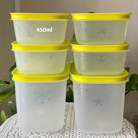 Tuptrung - Hộp đông thân trong bông tuyết 450ml (01 hộp) - nắp cốm