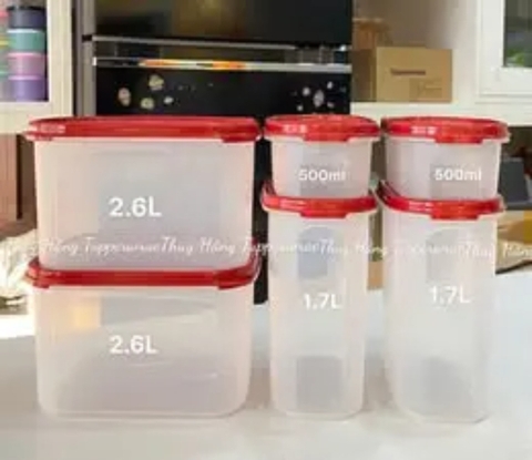 Set 6 Hộp Khô Tupperware - TupTrung