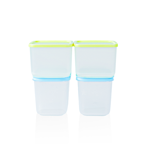 Bộ 4 Hộp Trữ Đông Và Trữ Mát Tupperware Starter Set II